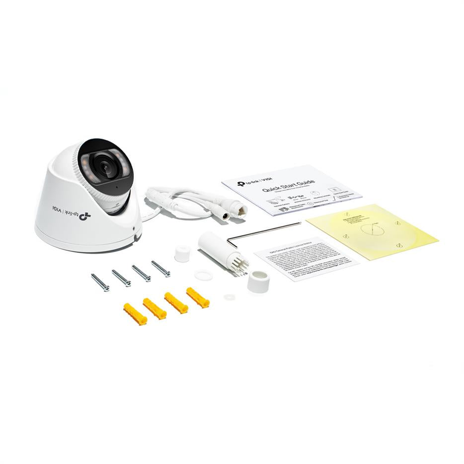 TP-Link VIGI Insight S485(2.8mm) 8MP Full-Color Turret PoE Camera