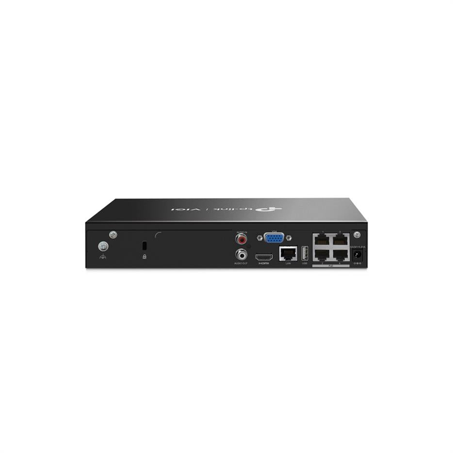 TP-Link VIGI NVR1004H-4P 4-Channel 16MP PoE+ NVR (No HDD)