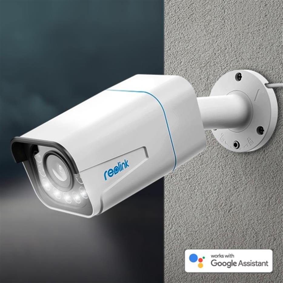 Reolink P430 8MP PoE Smart Detection Bullet Camera with Spotlight and 5X Optical Zoom