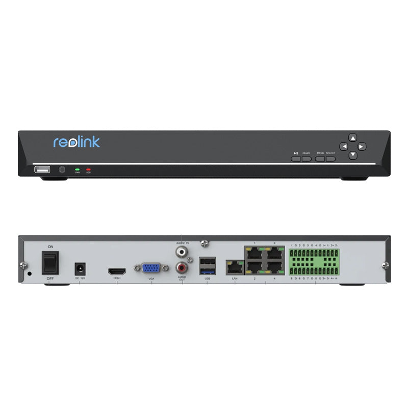 Reolink NVS36 36-Channel 12MP NVR (No HDD)