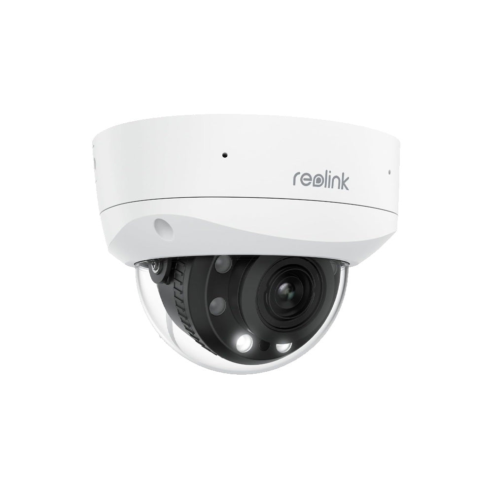 Reolink P337 8MP Vandal-Proof Person/Vehicle Detection PoE Dome Camera with Spotlights