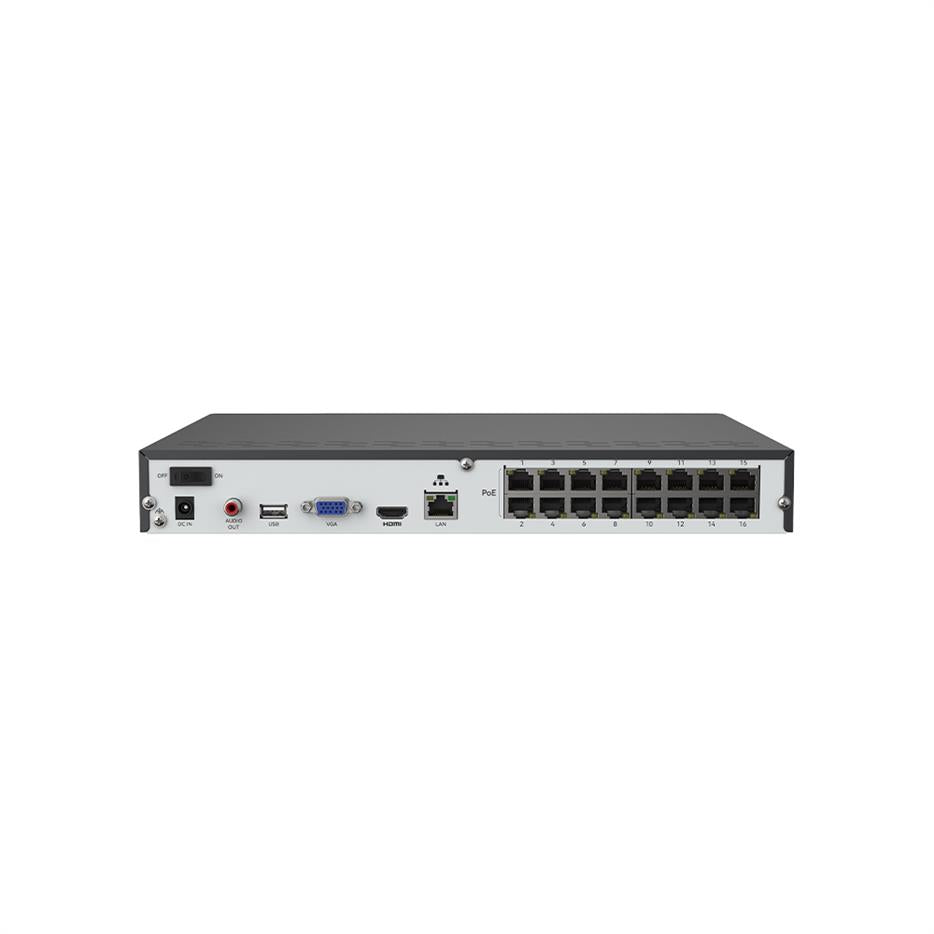 Reolink NVS16 16-Channel 8MP NVR with 4TB HDD