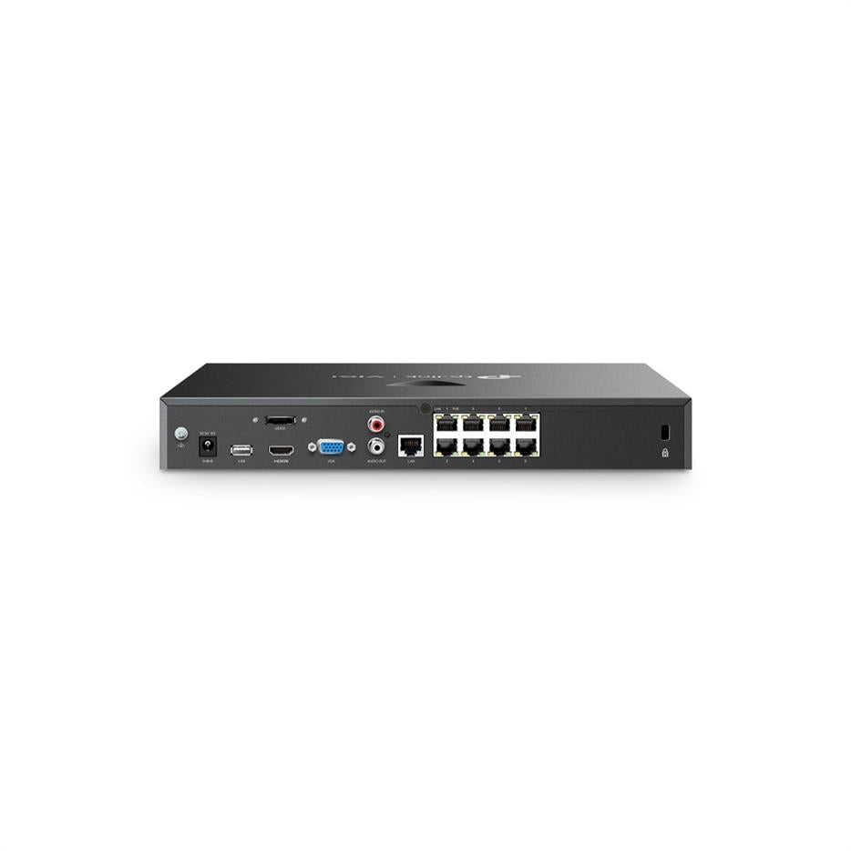 TP-Link VIGI NVR2008H-8MP 8-Channel 16MP PoE+ NVR (No HDD)