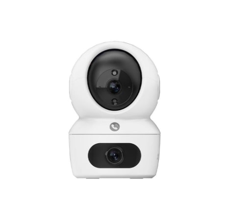 EZVIZ H7c Dual 2K+ (4MP) Indoor WiFi Camera | AI Human Detection, Panoramic View, Color Night Vision, MicroSD Card Support Upto 512GB