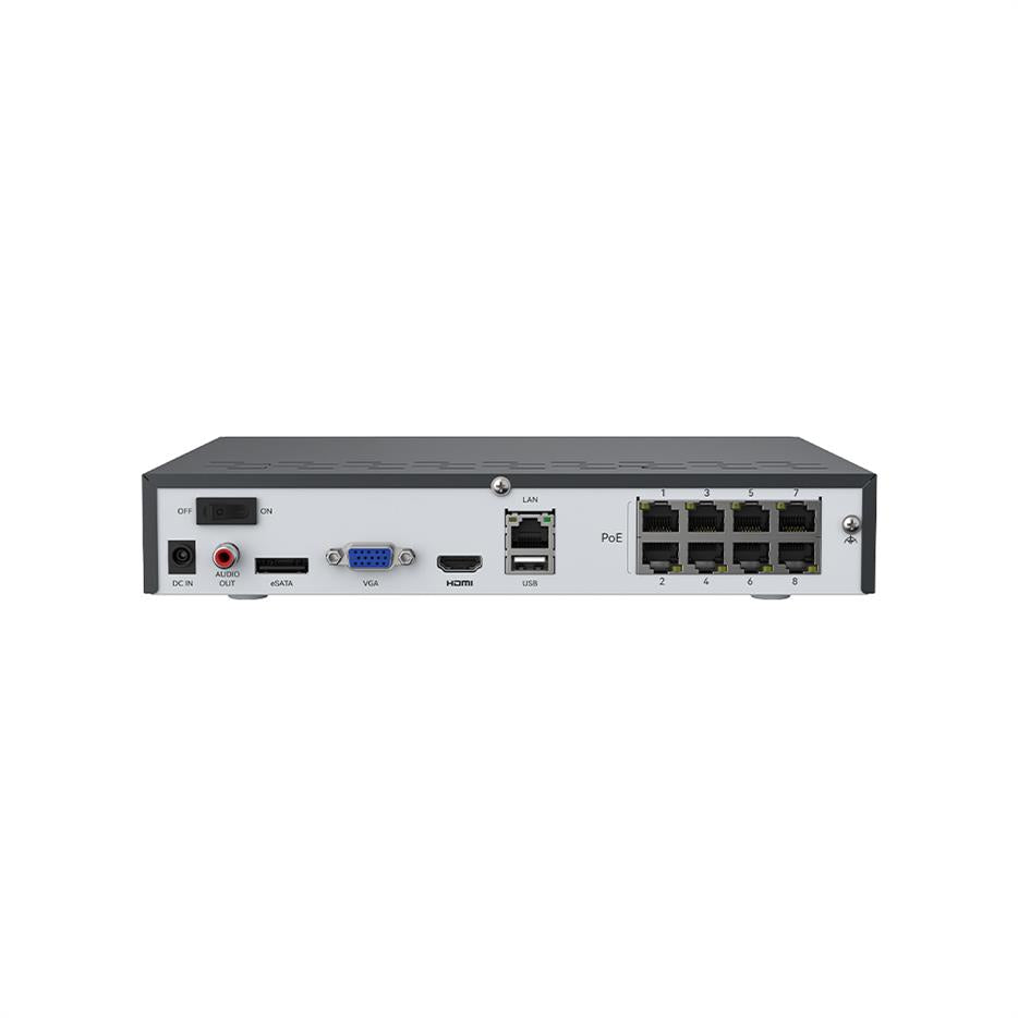 Reolink NVS8 8-Channel 8MP NVR with 2TB HDD